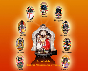 Information on sri Ahobila nava narasimha kshetram nava narasimha temple in ahobila in india